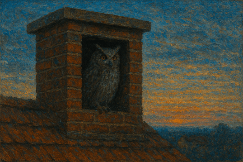 Die Eule im&nbsp;Schornstein